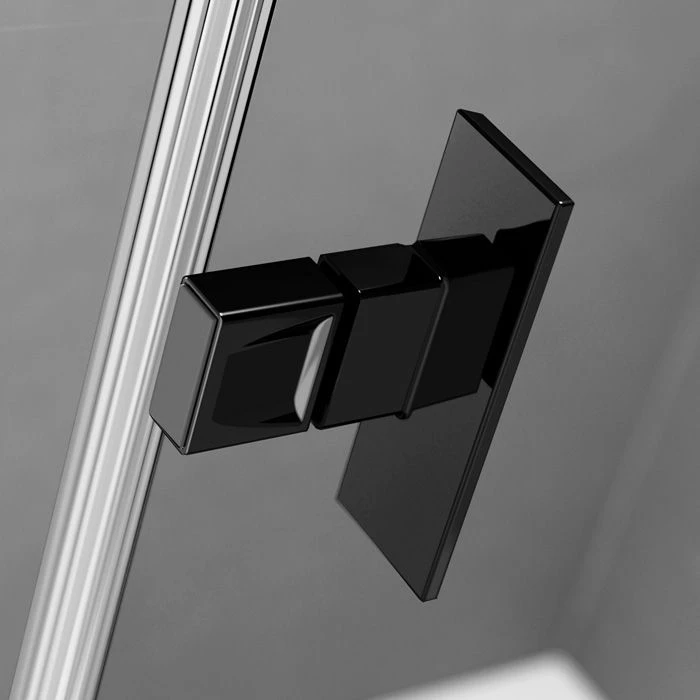 Radaway Nes Black DWJ I 90 J zuhanyajtó, 900x2000 mm, jobbos