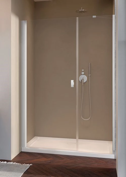 Radaway Nes DWS I 100 B zuhanyajtó, 1000x2000 mm, balos, átlátszó üveg/króm profil