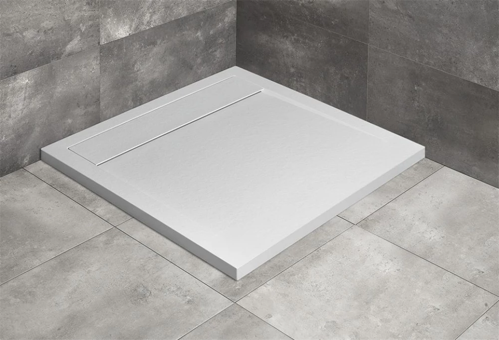 Radaway Teos C zuhanytálca, 1000x1000x40 mm, HS1 szifonnal, fehér