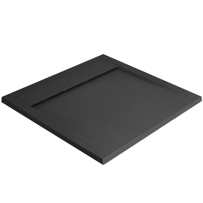 Radaway Teos C zuhanytálca, 900x900x40 mm, HS1 szifonnal, antracit