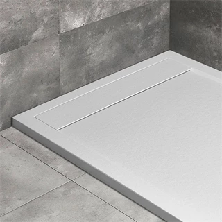 Radaway Teos F műmárvány zuhanytálca 1000x700x40 mm, HS1 szifonnal, fehér