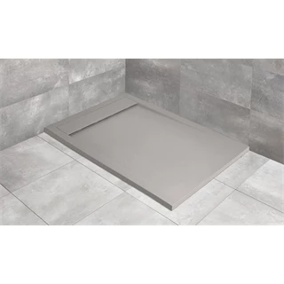 Radaway Teos F műmárvány zuhanytálca 1000x800x40 mm, HS1 szifonnal, cement