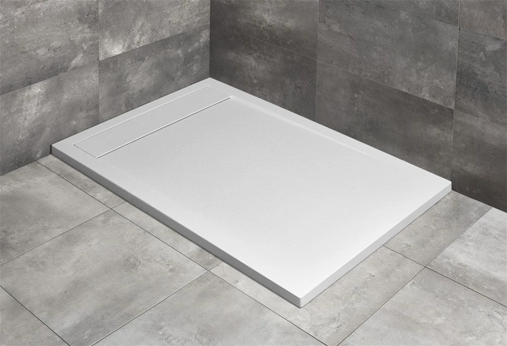Radaway Teos F műmárvány zuhanytálca 1400x800x40 mm, HS1 szifonnal, fehér
