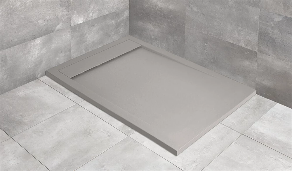 Radaway Teos F műmárvány zuhanytálca 1500*800*40mm, HS1 szifonnal, cemento
