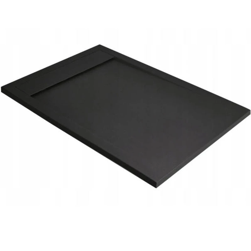 Radaway Teos F műmárvány zuhanytálca 1600*900*40mm, HS1 szifonnal,  fekete
