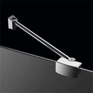 Radaway Torrenta KDJ nyílóajtós zuhanykabin, balos, 800x800x1950mm, 6mm üveg, átlátszó/króm