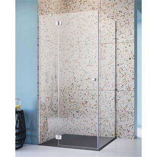 Radaway Torrenta KDJ nyílóajtós zuhanykabin, balos, 800x800x1950mm, 6mm üveg, átlátszó/króm