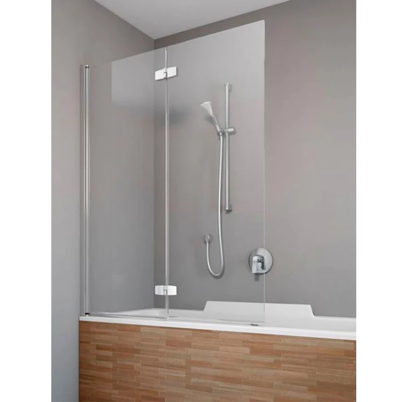 Radaway Fuenta New PND kádparaván 100 cm, jobbos, falra felhajtható, króm