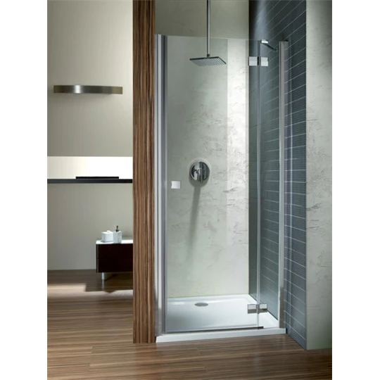 Radaway Almatea DWJ 90 zuhanyajtó jobb 900x1950 króm/átlátszó