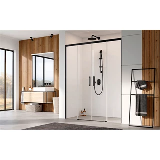 Radaway Idea Black DWD 190 zuhanyajtó 1900x2005 mm