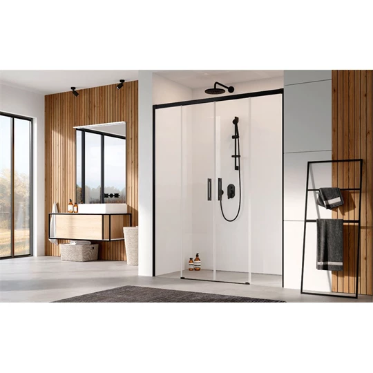 Radaway Idea Black DWD 190 zuhanyajtó 1900x2005 mm