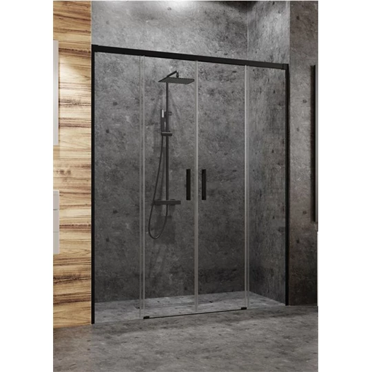Radaway Idea Black DWD 190 zuhanyajtó 1900x2005 mm