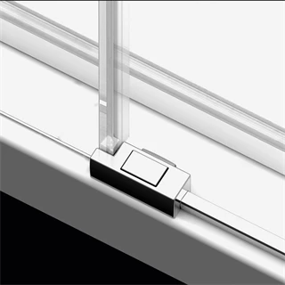 Radaway zuhanyajtó Idea DWD 140, 1385-1415x2005 mm, króm/átlátszó