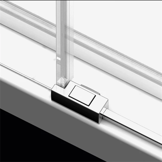 Radaway zuhanyajtó Idea DWD 140, 1385-1415x2005 mm, króm/átlátszó