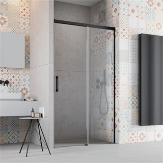 Radaway zuhanyajtó Idea DWJ 150 bal 1487-1512*2005*6mm, fekete