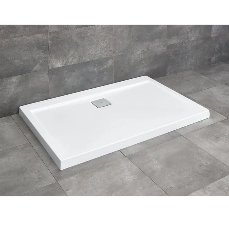 Radaway zuhanytálca Argos D 1000*800*55 aszimmetrikus acryl tálca+szifon