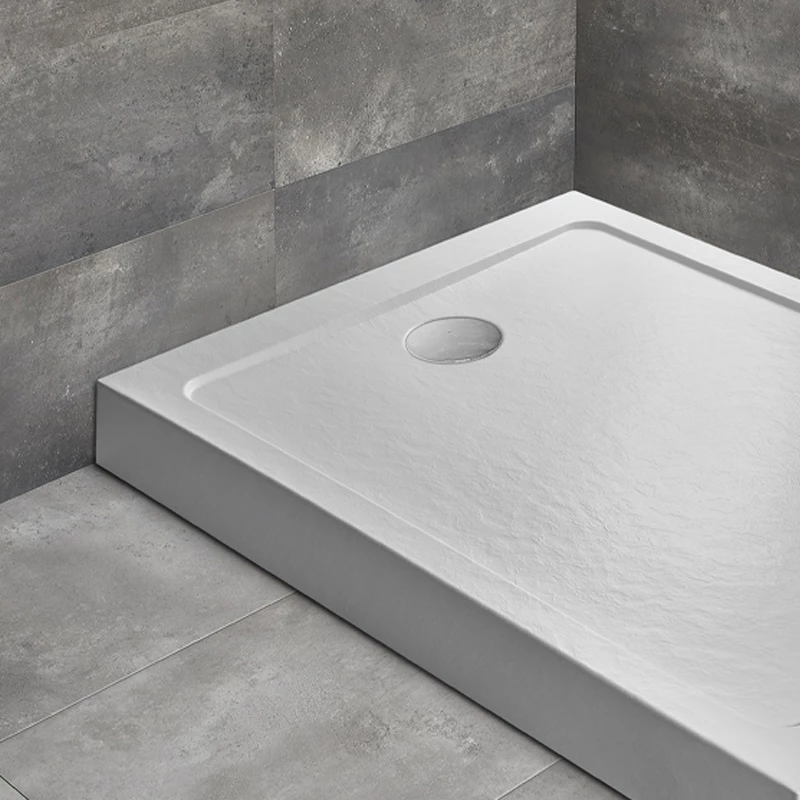 Radaway zuhanytálca Doros F Compact 1000x800x120 Stone fehér