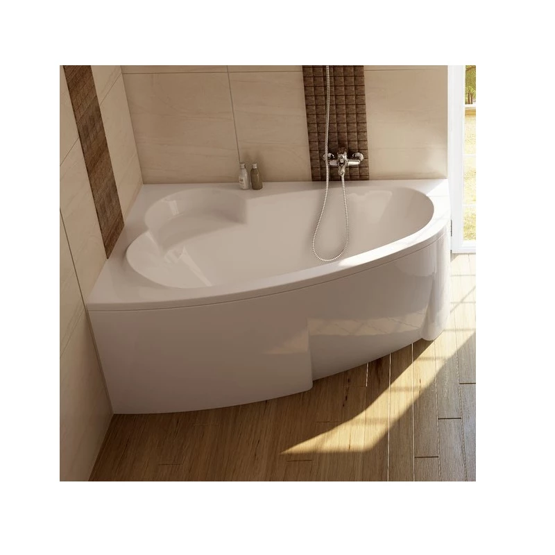 Ravak Asymmetric akril kád előlap 150 jobb, 2065 x 590 mm, fehér