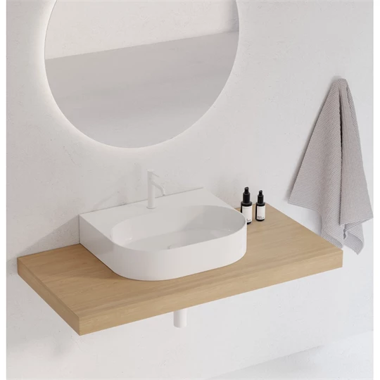 Ravak Ceramic 550 O Slim Wall kerámia mosdó fehér