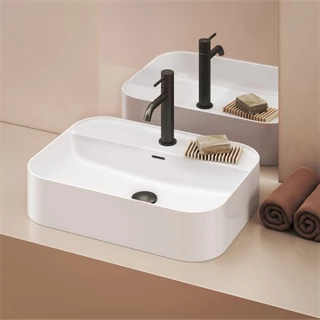 Ravak Ceramic 550 R Slim Shelf kerámia mosdó fehér