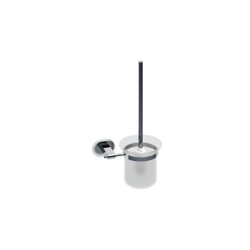 Ravak Chrome fali WC kefe tartó (üveg) CR410