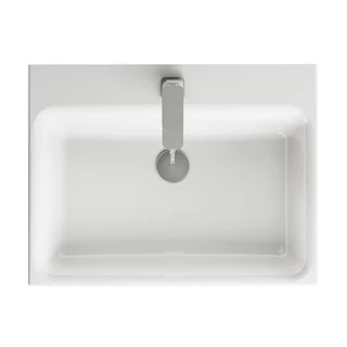 Ravak Comfort 600 kerámia mosdó 600*460*30mm, csaplyukkal, túlfolyó nélkül, fehér