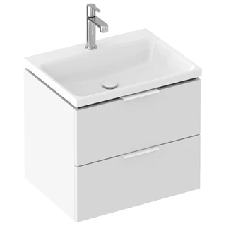 Ravak Comfort 600 kerámia mosdó 600*460*30mm, csaplyukkal, túlfolyó nélkül, fehér