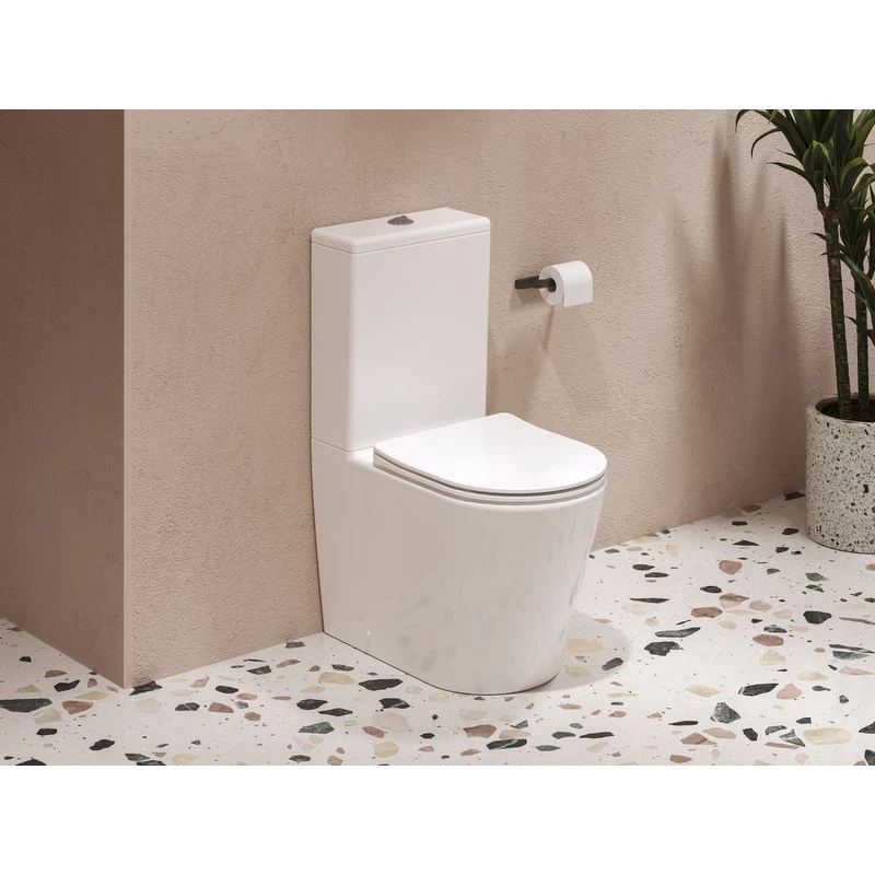 Ravak Elegant RimOff monoblokkos WC, soft close ülőkével