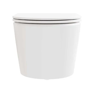 Ravak Flow RimOff fali WC szett, soft close ülőkével, fehér