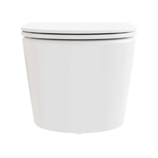 Ravak Flow RimOff fali WC szett, soft close ülőkével, fehér