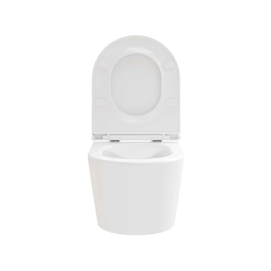 Ravak Flow RimOff fali WC szett, soft close ülőkével, fehér
