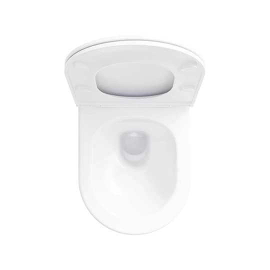 Ravak Flow RimOff fali WC szett, soft close ülőkével, fehér