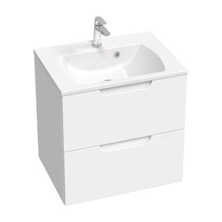 Ravak SD Classic II 600 szekrény mosdó alatti szekrény, két fiókos 600x450x585 mm, fehér/fehér szín