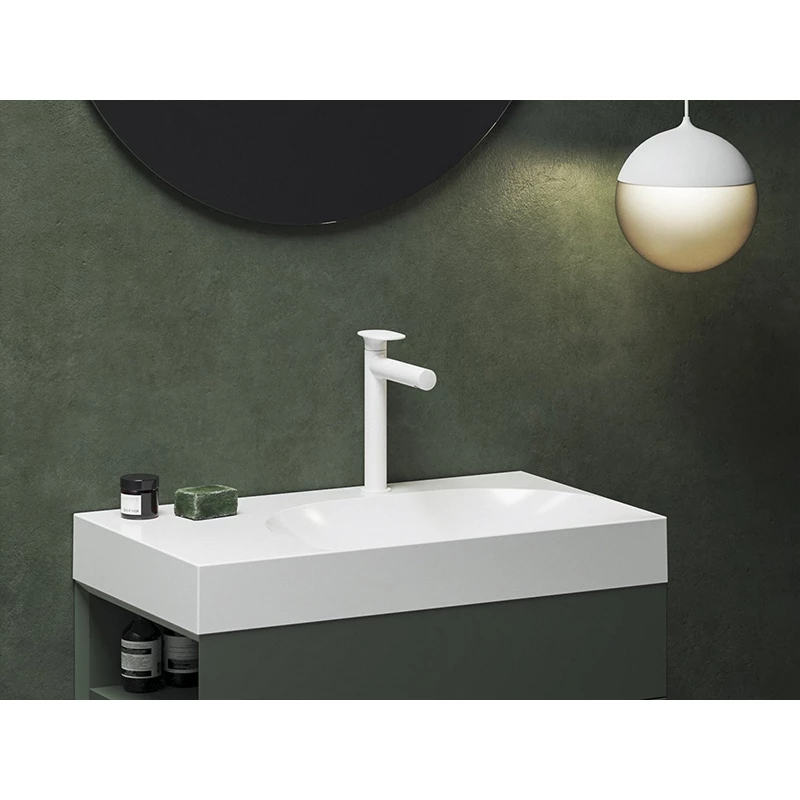Ravak Spring Álló mosdócsaptelep 255 mm, leeresztő nélkül - SG 014.10WHM