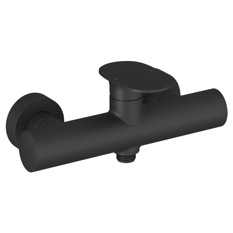 Ravak Spring Fali zuhanycsaptelep szett nélkül - Matt fekete SG 032.20BL