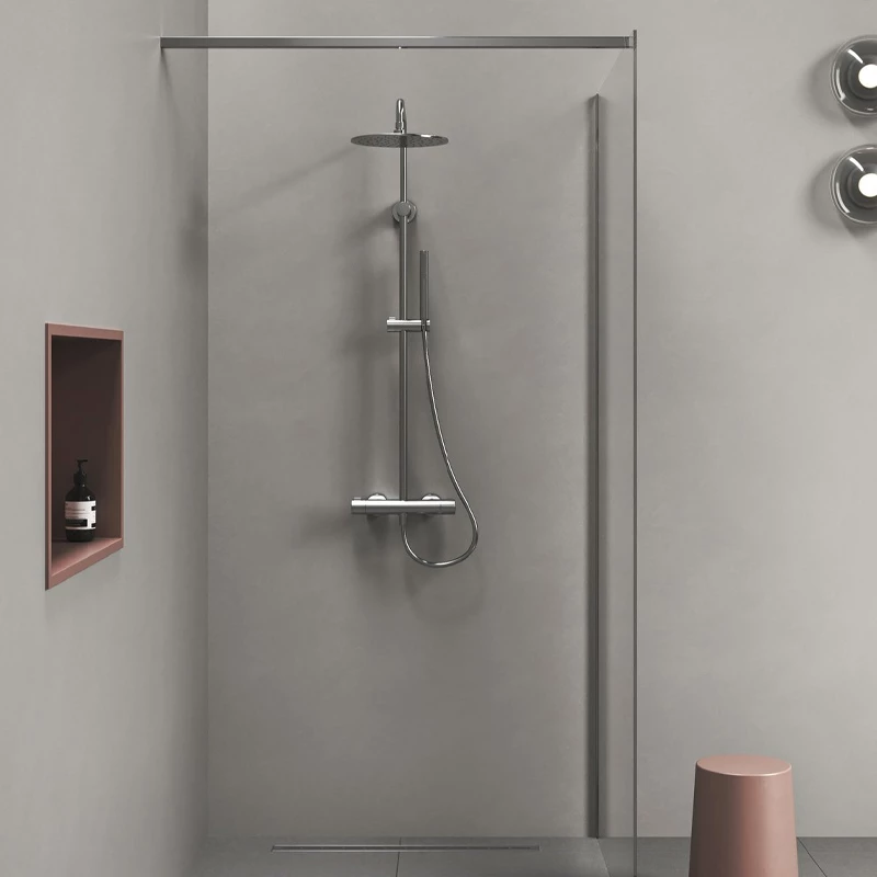 Ravak Spring Termosztátos zuhanyoszlop, szettel - króm SG 091.00CR