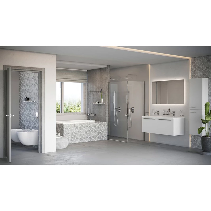 Ravak fürdőszobai tükör Oblong 700x700 világítással