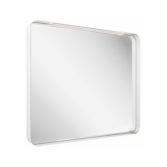 Ravak fürdőszobai tükör Strip 600x700 fehér, világítással