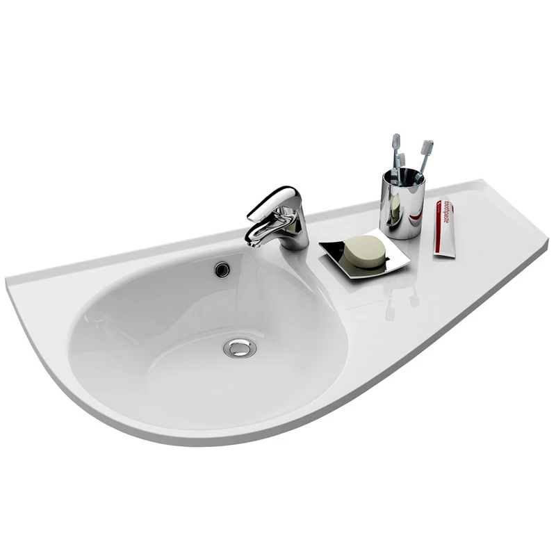 Ravak mosdó Avocado Comfort műmárvány 950X450  jobbos