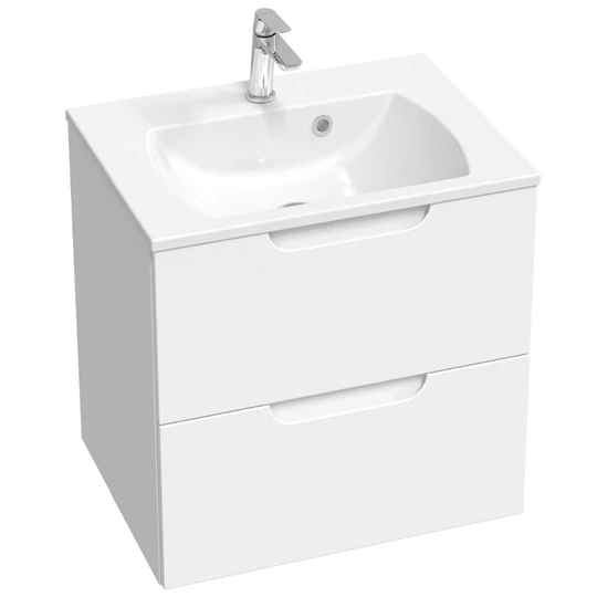 Ravak mosdó Classic II 600 SLIM fehér nyílással