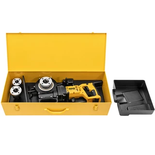 Rems Akku-Amigo 22V Set R 1/2" - 3/4" - 1" akkumulátoros menetmetsző gép akku és töltő nélkül
