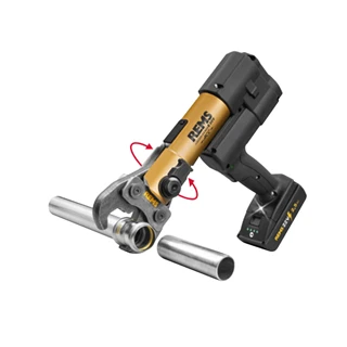 Rems Akku-Press E 22V ACC Gold 2026 akkumulátoros présgép töltővel és akkuval