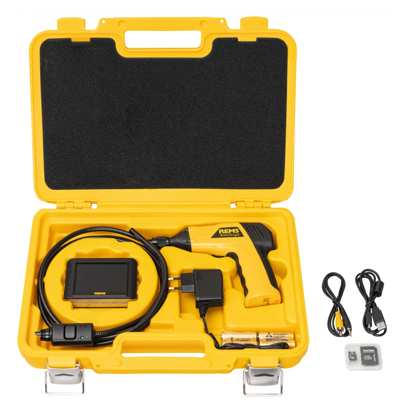 Rems CamScope Li-Ion Set 9-2 csővizsgáló kamera és kábel készlet