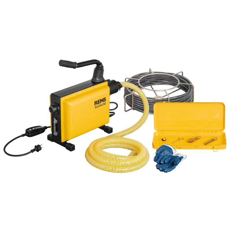 Rems Cobra 22 Set duguláselhárító gép 16 mm-es spirálkészlettel