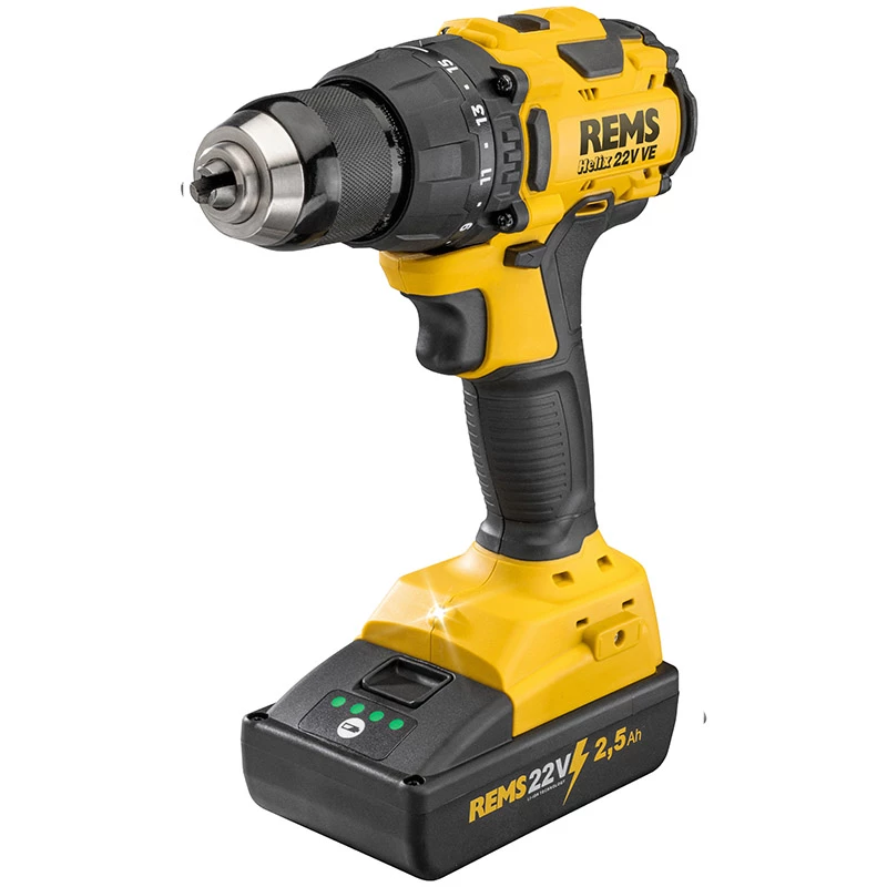 Rems Helix 22 V VE Set akkumulátoros fúró csavarzó