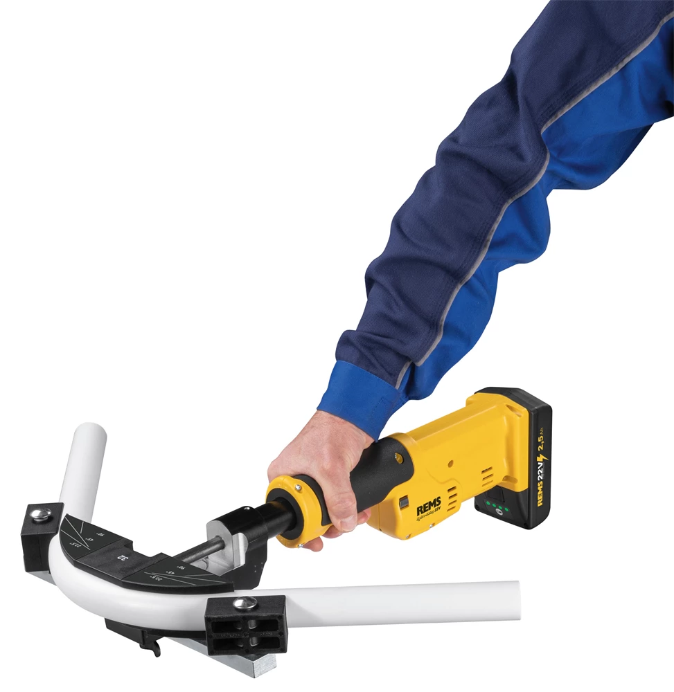 Rems Hydro-Swing 22V Set akkumulátoros hidraulikus csőhajlító, 10-32 / 3/8-7/8"