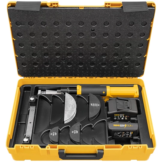 Rems Hydro-Swing 22V Set akkumulátoros hidraulikus csőhajlító, 12-22 / 1/2"-7/8"