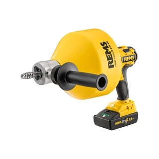 Rems Mini-Cobra S 22V VE Set\P elektromos csőtisztító (akku+töltő nélkül) L-Boxx H