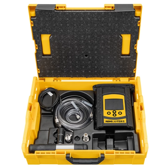 Rems P7-TDX C Set 25 bar elektronikus nyomás- és szivárgásvizsgáló készülék