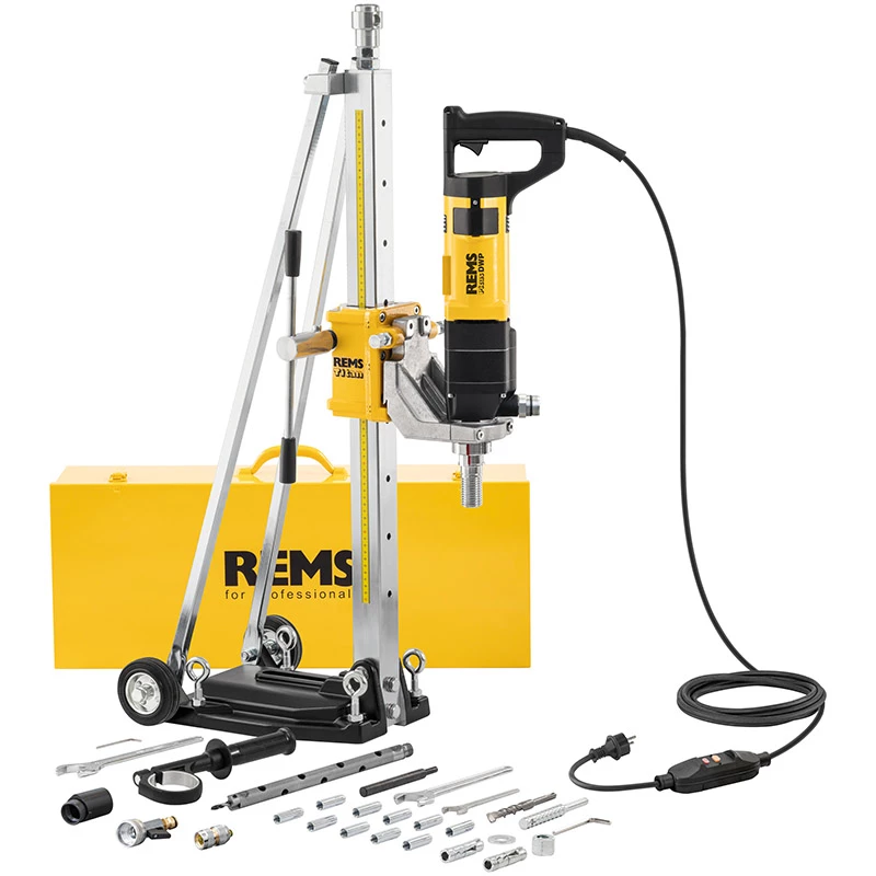 Rems Picus DWP Set Titan gyémánt magfúró gép mikropulzus technológiával (VTSZ: 84672199)